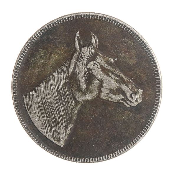 Texas. San Antonio. R.E. McIlvaine. Token (1891).,