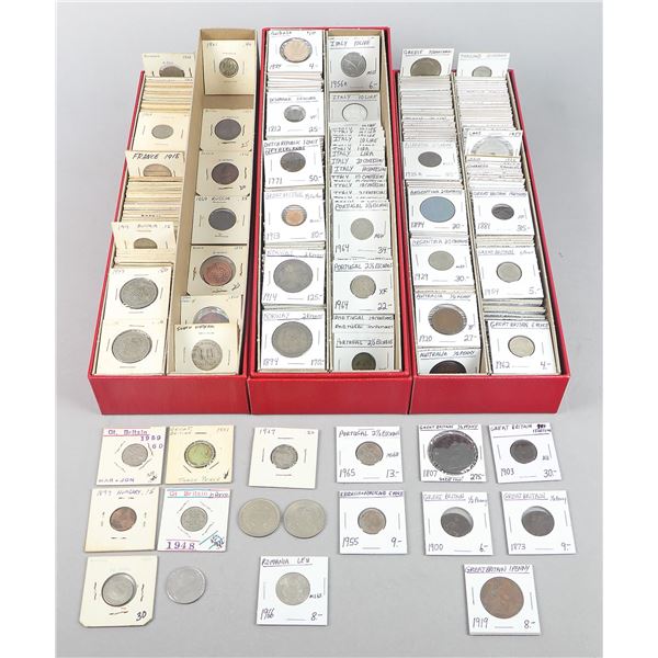 Large Lot of World Coins, 18th-20th Century.,