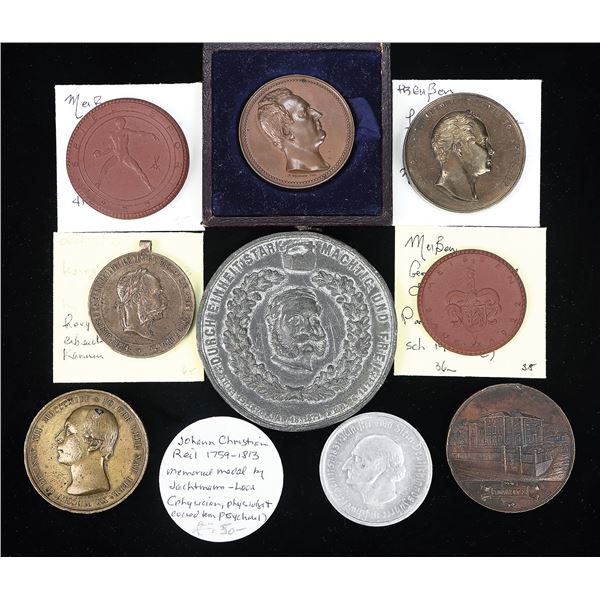 Lot of German and Austrian Medals, 19th-20th Century.,