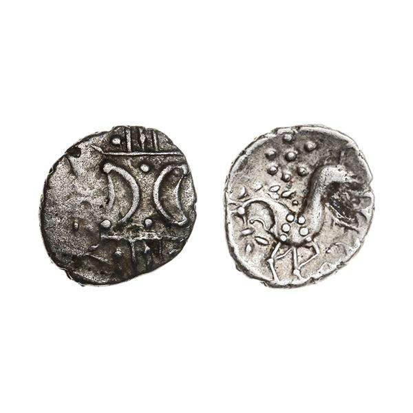 Celtic. Britain. Iceni. Ecen, ca. 25-38 AD. Silver Unit.,