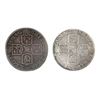 Image 2 : England/Great Britain. Post Union. Anne (1702-1714). Silver Shillings, 1709, 1711.,