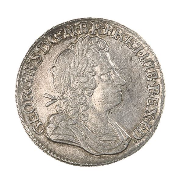 Great Britain. George I (1714-1727). Silver Shilling, 1723 SSC.,