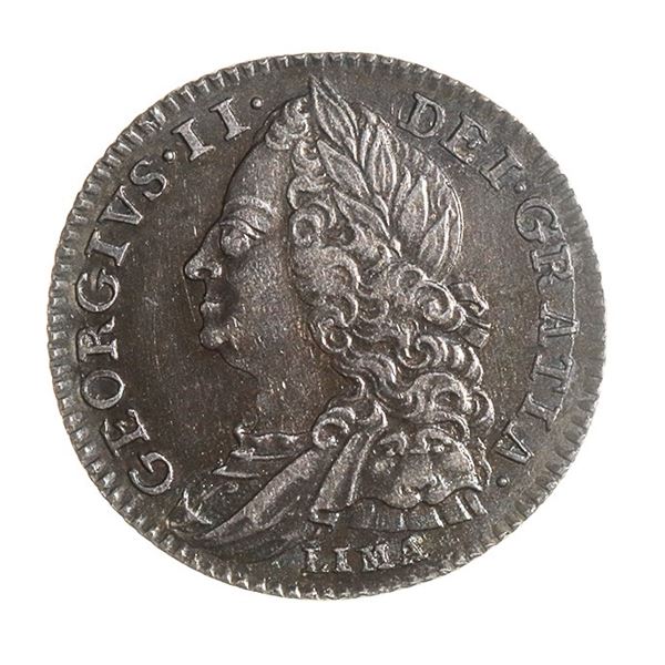 Great Britain. George II (1727-1760). Silver Sixpence, 1746 Lima.,