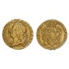 Image 1 : Great Britain. George II (1727-1760). Gold Guinea, 1749. Engraved as a Love token.,