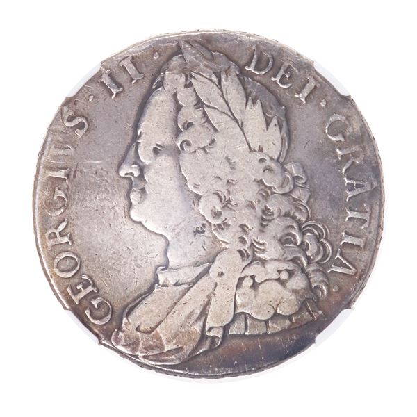 Great Britain. George II (1727-1760). Silver Crown, 1750.,