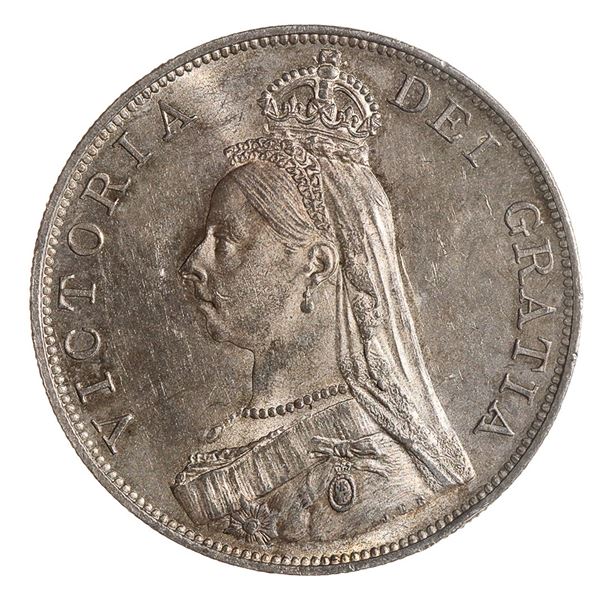 Great Britain. Victoria (1837-1901). Silver Double Florin, 1889.,