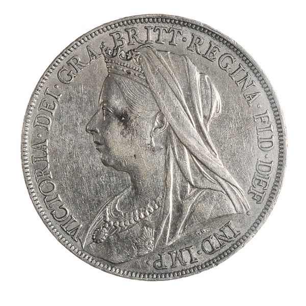Great Britain. Victoria (1837-1901). Silver Crown, 1900. LXIV.,