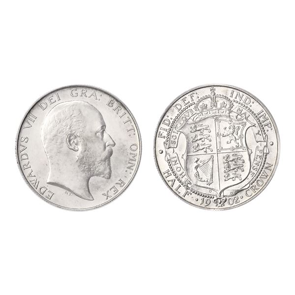 Great Britain. Edward VII (1901-1910). Matte Proof Halfcrown, 1902.,