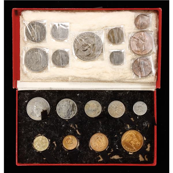 Great Britain. George VI (1936-1952). Proof Sets, 1950 and Festival of Britain 1951.,