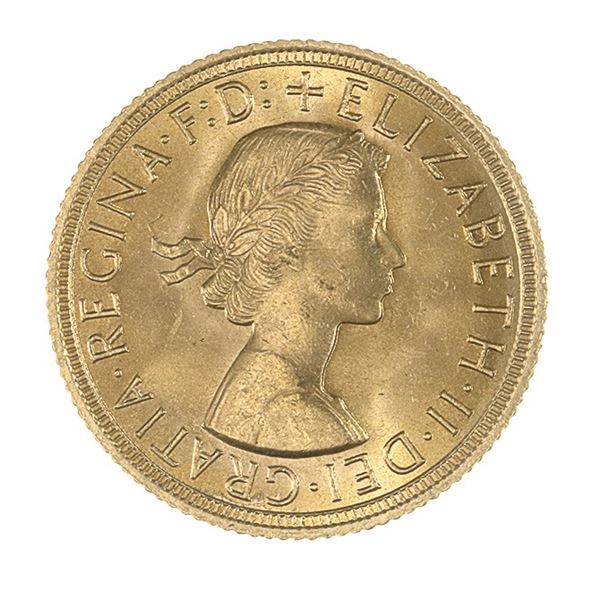 Great Britain. Elizabeth II (1952-2022). Gold Sovereign, 1959.,