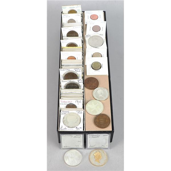 Channel Islands. Collection of Guernsey and Jersey Coins, 1830-2012.,