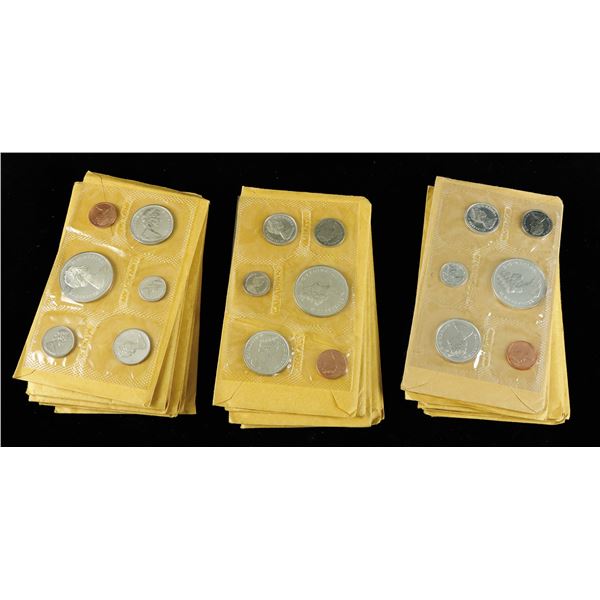 Canada. Elizabeth II (1952-2022). Large lot of 1965 P/L Sets.,