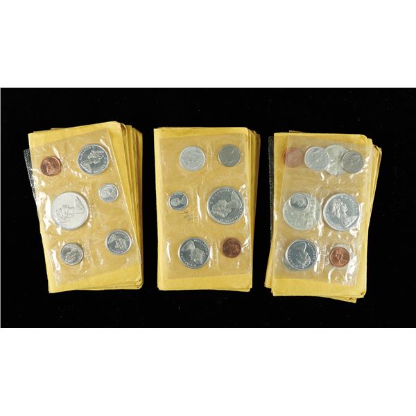 Canada. Elizabeth II (1952-2022). Large lot of 1967 P/L Sets.,