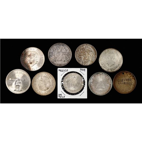 Mexico. Estados Unidos. Lot of Silver Crowns, 1908-1956,