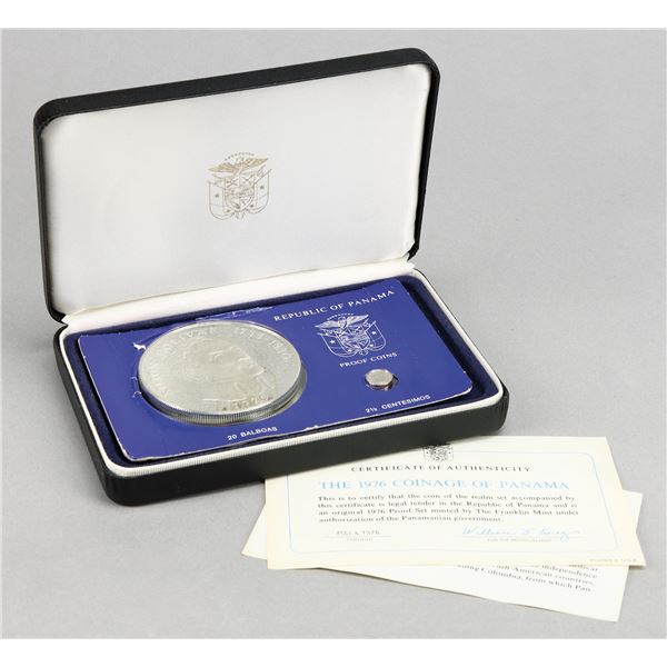 Panama. 1976 2-piece Proof Set