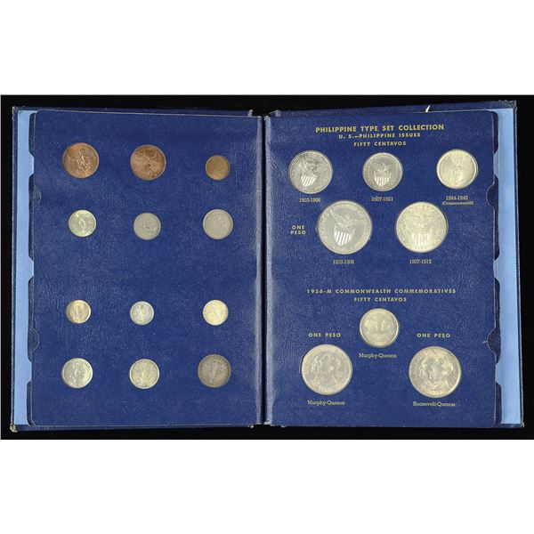 Philippines. Isabel II-Republic. Type Set, Spanish rule-Republic.,