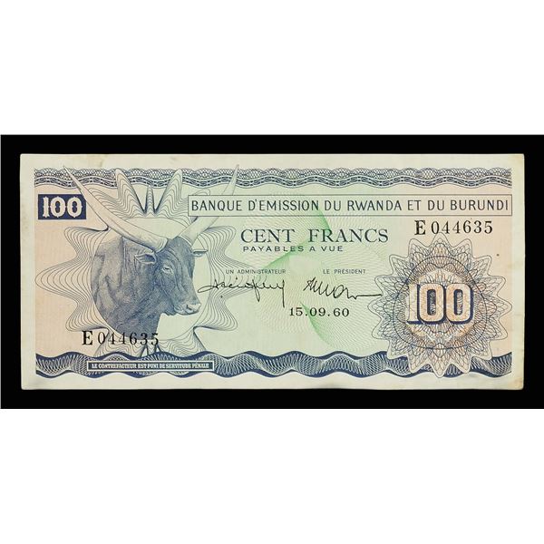 Rwanda, Currency Collection, 1960-2019