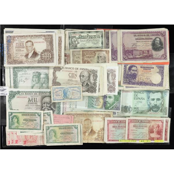 Spain, Currency Collection, 1928-1992