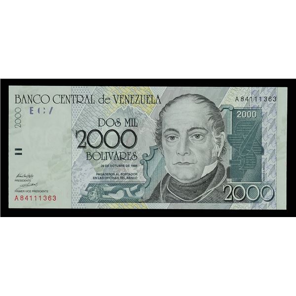 Venezuela, Currency Collection, 1981-2001