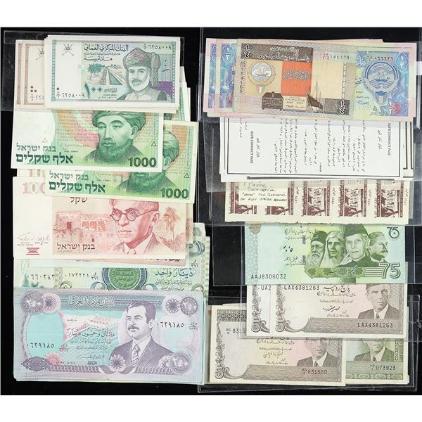 Worldwide, Diverse Currency Collection, 1945-1991,