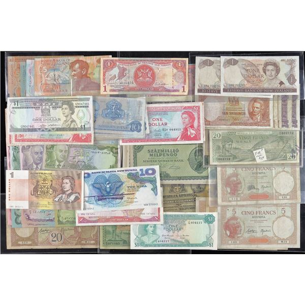 Worldwide, Strong and Diverse Currency Collection, 1915-2012,