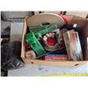 Image 1 : Box of assorted tools and hardware