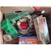 Image 2 : Box of assorted tools and hardware