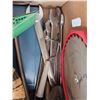 Image 4 : Box of assorted tools and hardware