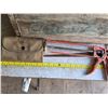 Image 5 : Wood crate with various tools and hardware