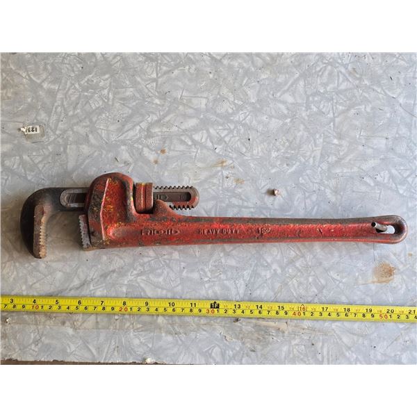 18' heavy duty wrench- Rigid