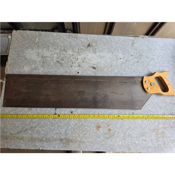 Stanley miter box saw