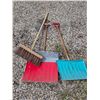 Image 1 : Assorted hand tools- Shovels, brooms
