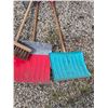Image 3 : Assorted hand tools- Shovels, brooms