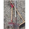 Image 2 : Assorted hand tools- edger, broom