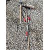 Image 1 : Assorted hand tools-brooms, air rater