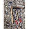 Image 2 : Assorted hand tools-brooms, air rater