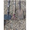 Image 2 : Assorted hand tools- rake, scraper, shovel
