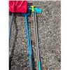 Image 2 : Assorted hand tools- shovel, Swiffer