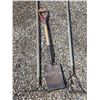 Image 2 : Assorted hand tools- shovel, rake