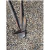 Image 2 : Assorted hand tools- hoe, shovel, air rater