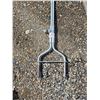 Image 3 : Assorted hand tools- hoe, shovel, air rater