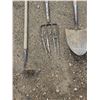 Image 2 : Assorted hand tools- pitch fork, hoe