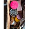 Image 4 : Wood crate full of hardware