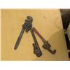 Image 1 : 3 pipe wrenches, 2x10", 1x12"