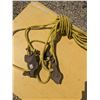 Image 1 : vintage block and tackle pulleys, with rope