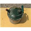 Image 2 : small vintage gas can for mixed chainsaw fuel
