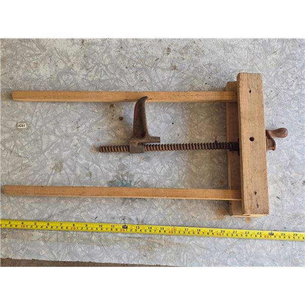 Homemade table clamp