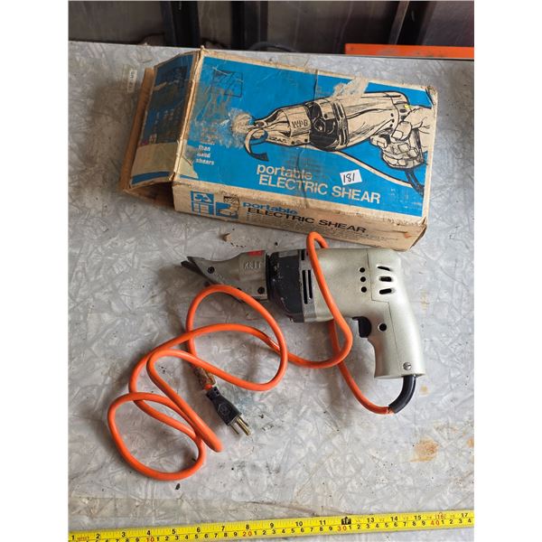 Portable electric shear- untested