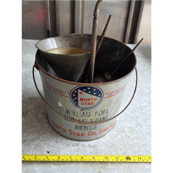 Northstar oil pail and oilers