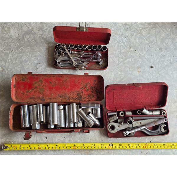 3 small socket sets